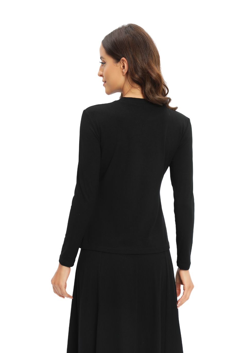 Black Knit Top - MissFinchNYC