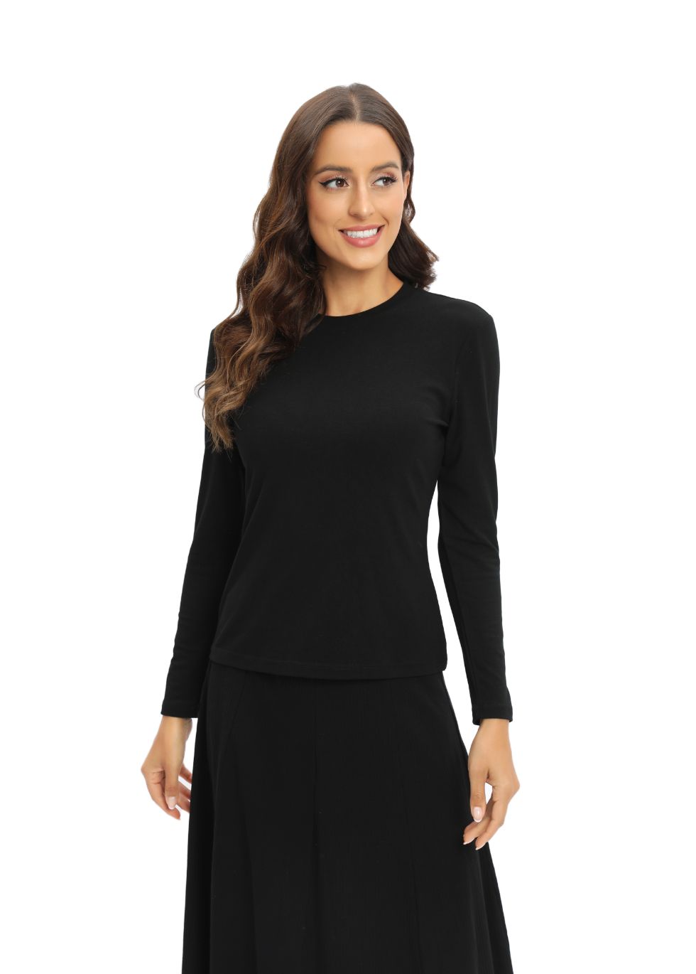 Black Knit Top - MissFinchNYC