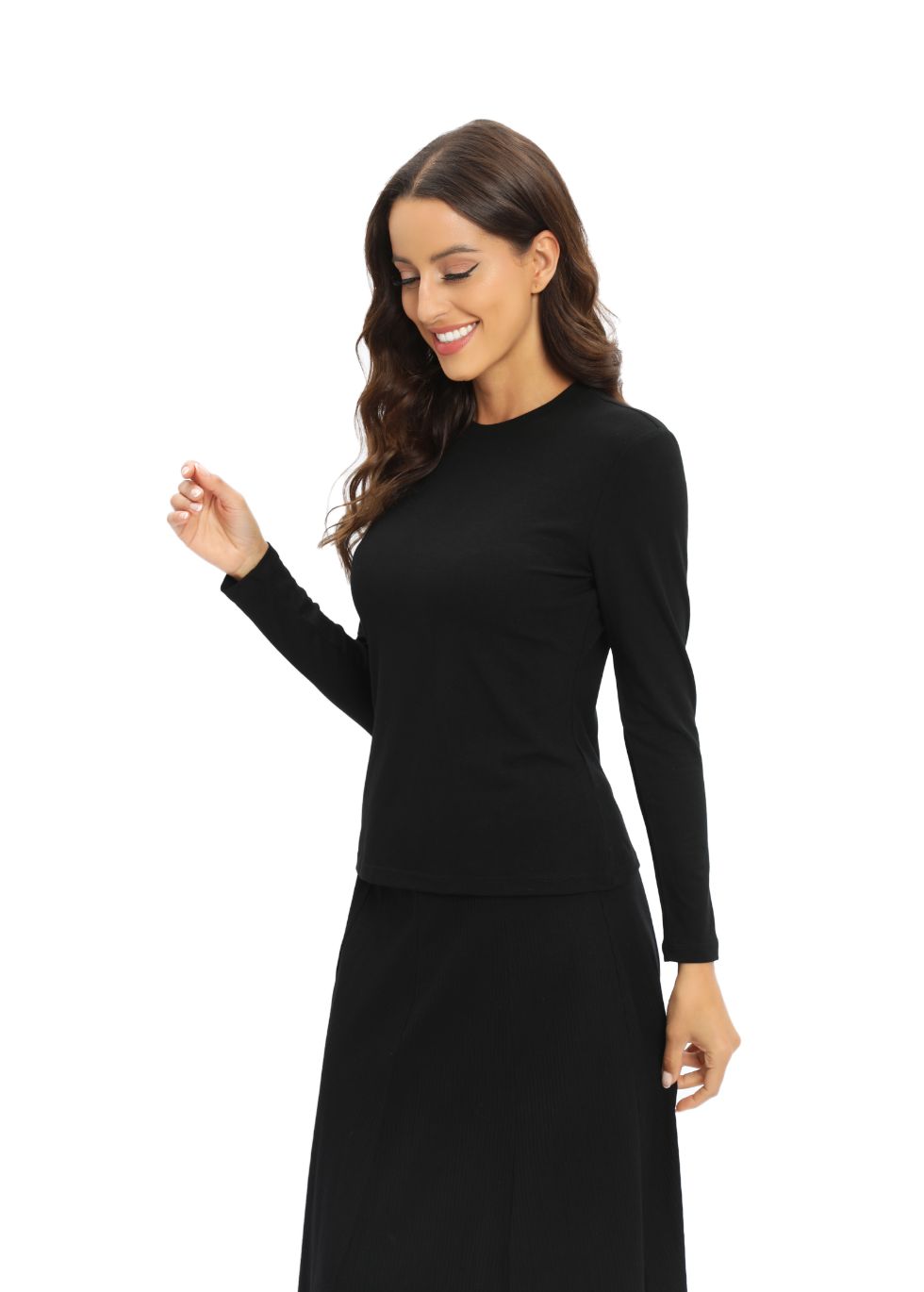 Black Knit Top - MissFinchNYC