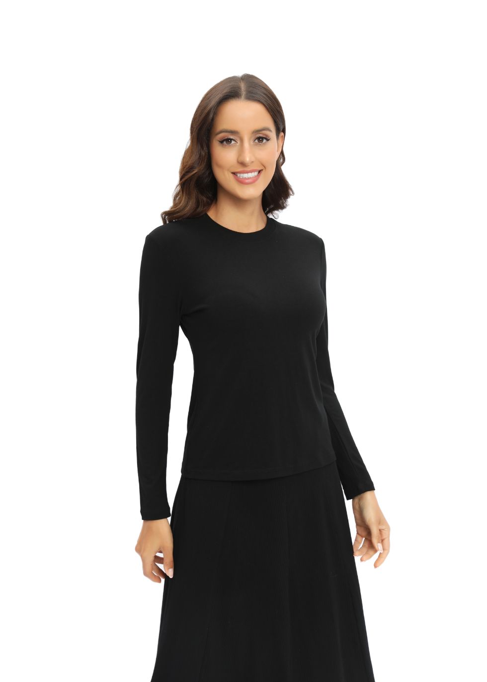 Black Knit Top - MissFinchNYC