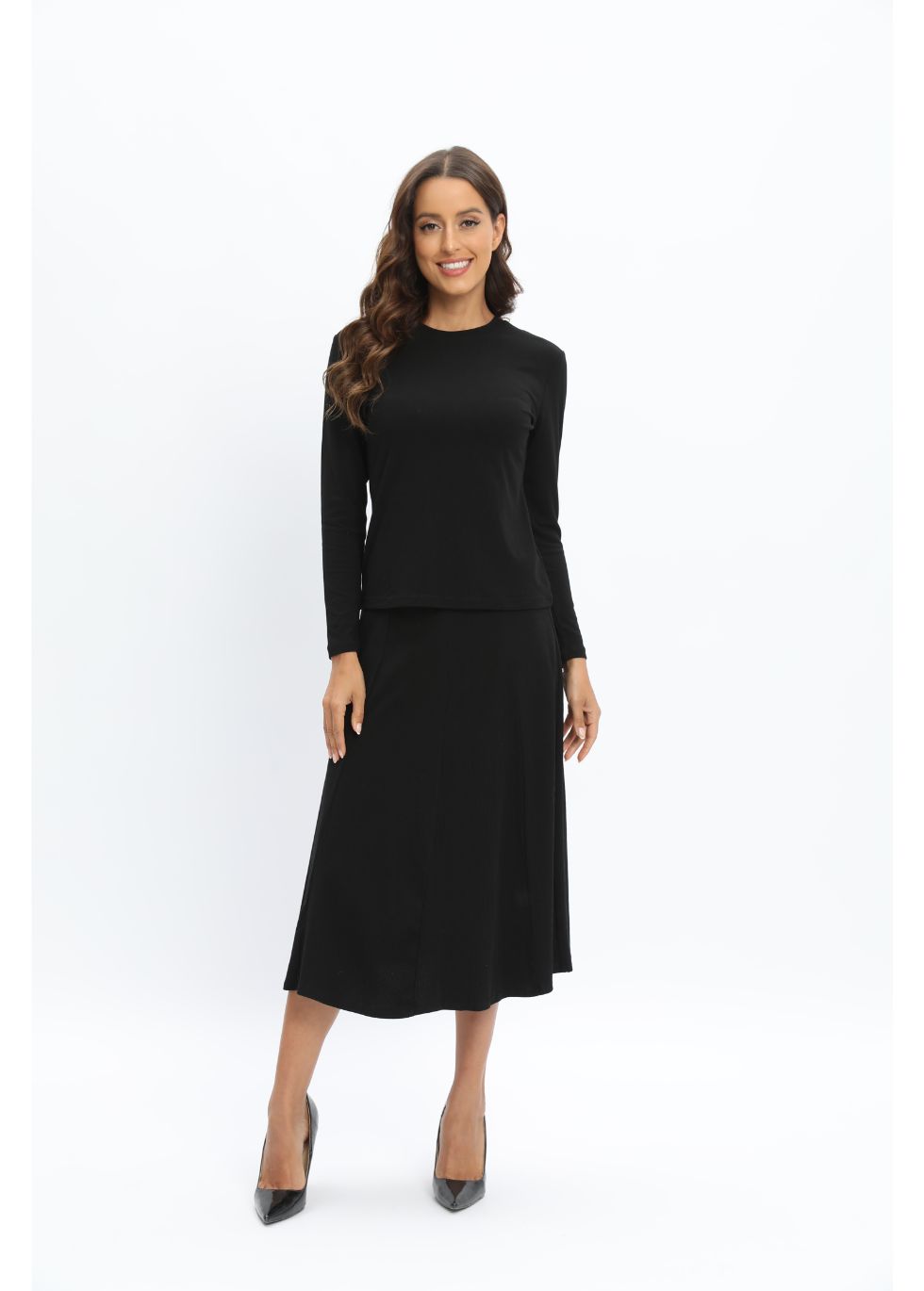 Black Knit Top - MissFinchNYC