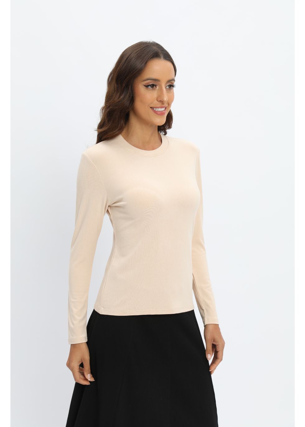 Tan Knit Top - MissFinchNYC