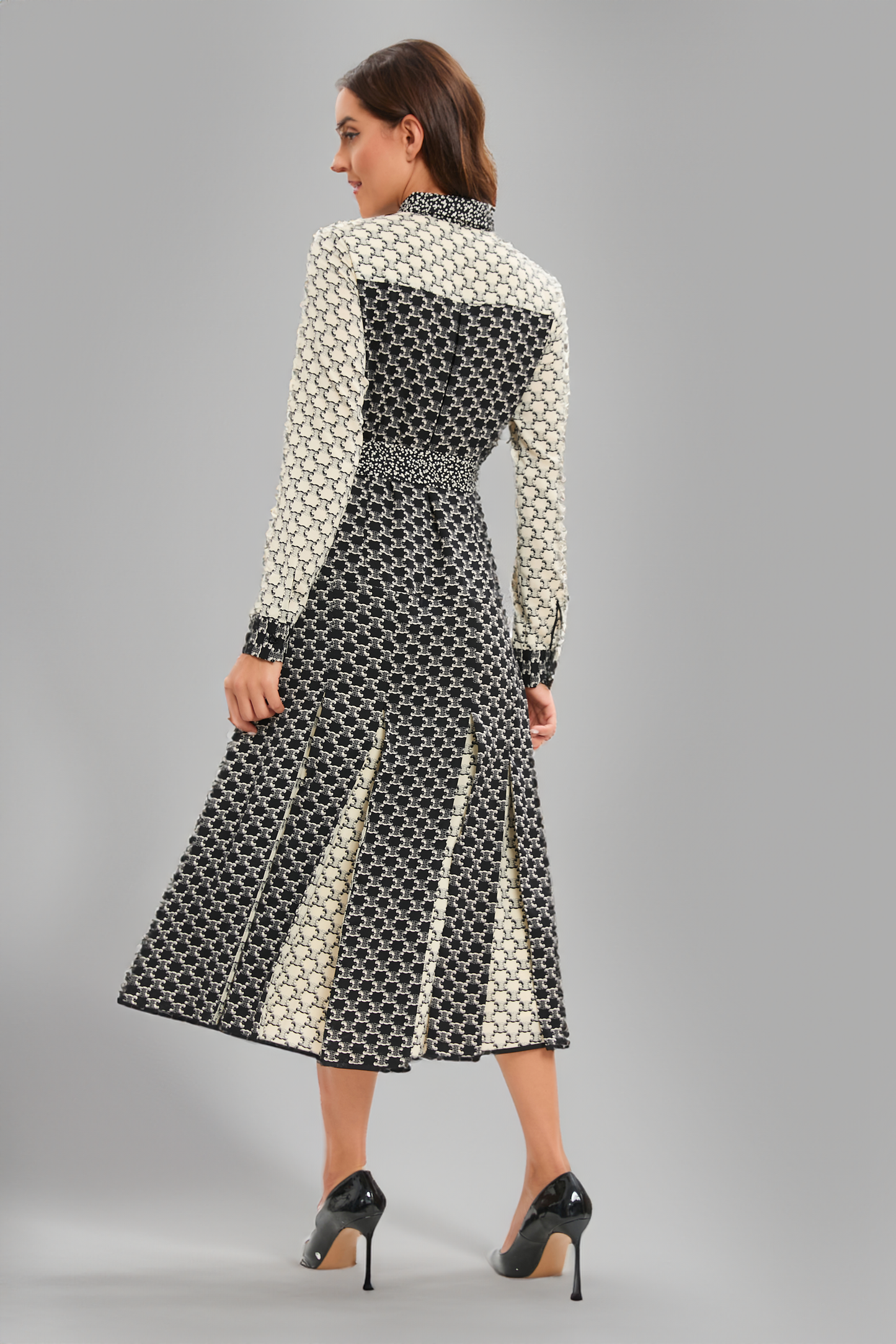 Sahara Elegance Midi Dress