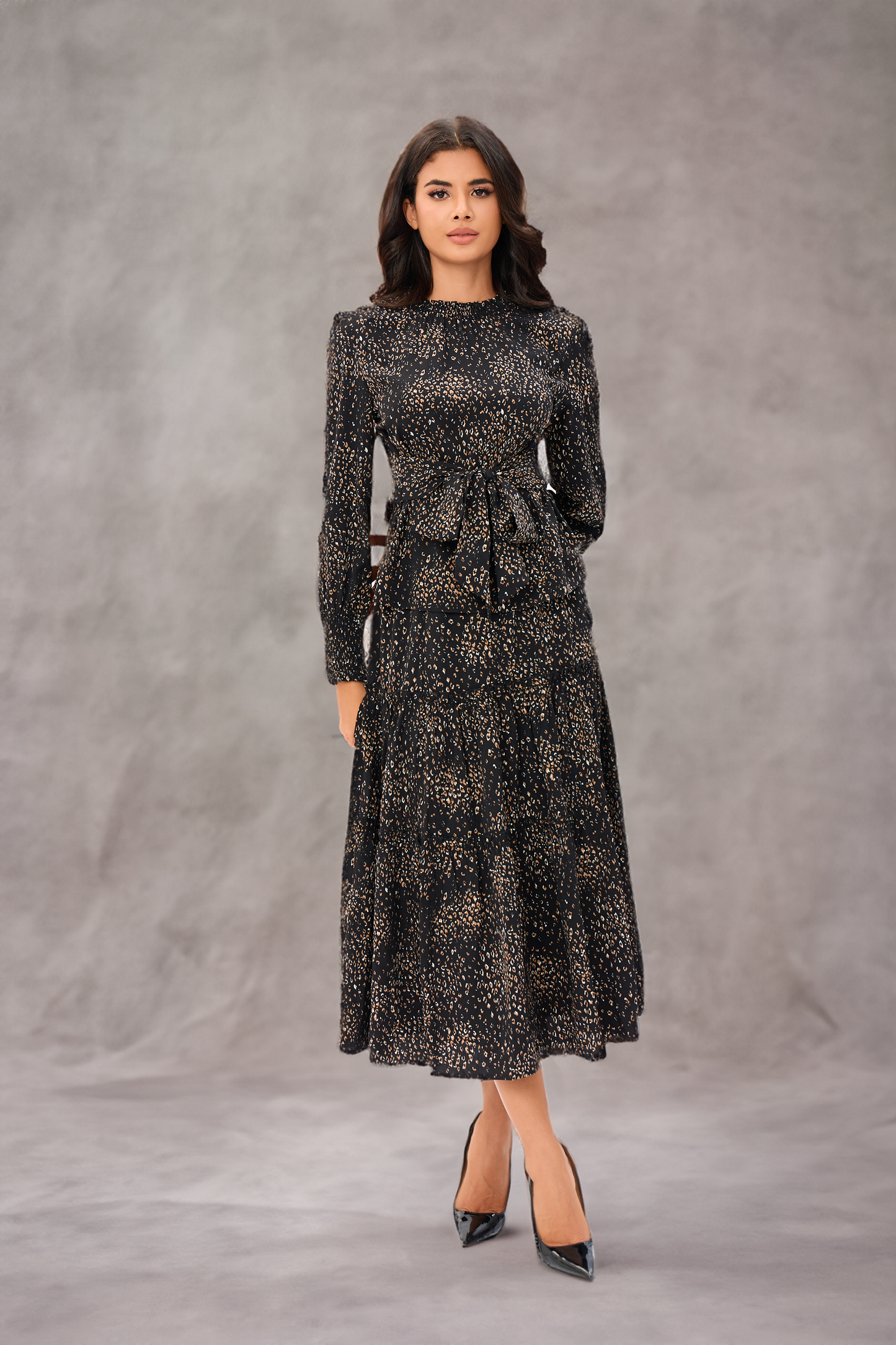 Mocha Elegance Midi Set