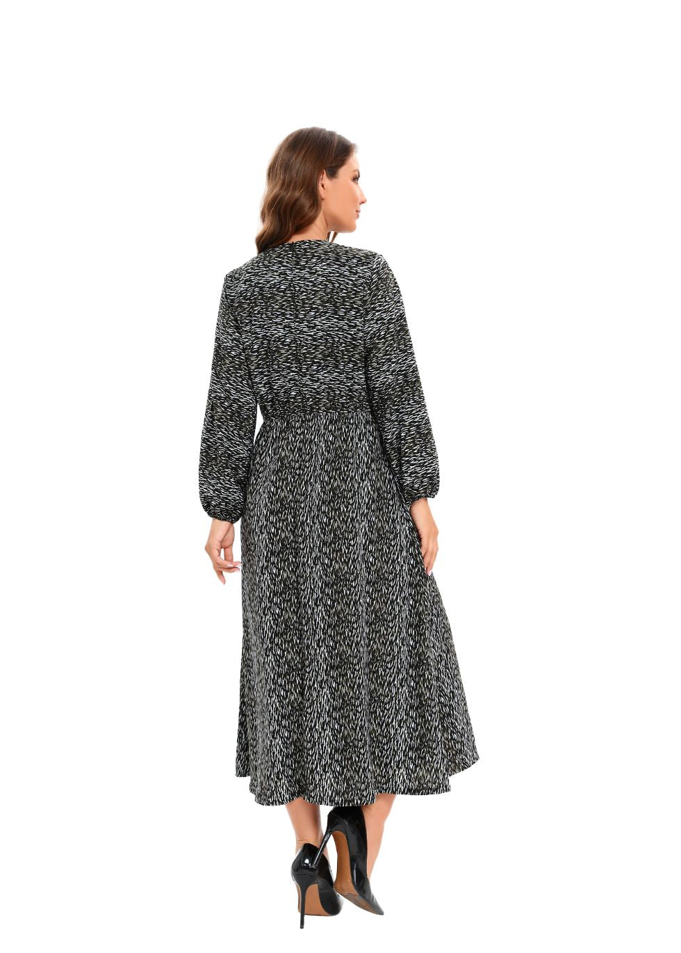 Twilight Grove Midi Dress - MissFinchNYC