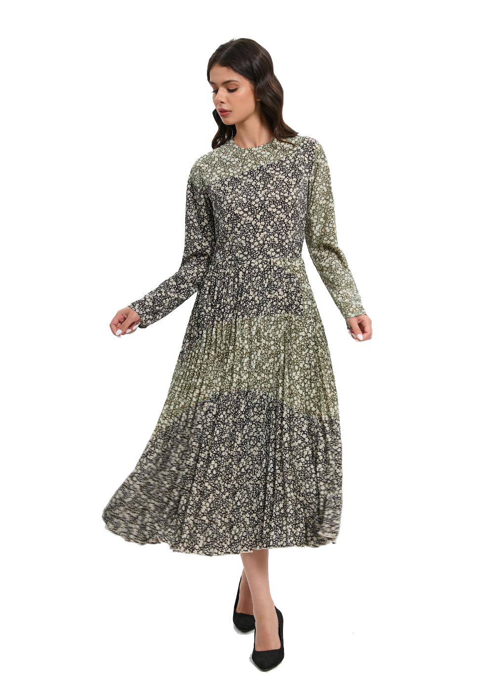 Enchanted Grove Charm Midi Dress - MissFinchNYC