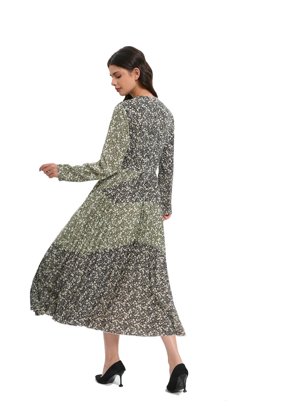 Enchanted Grove Charm Midi Dress - MissFinchNYC