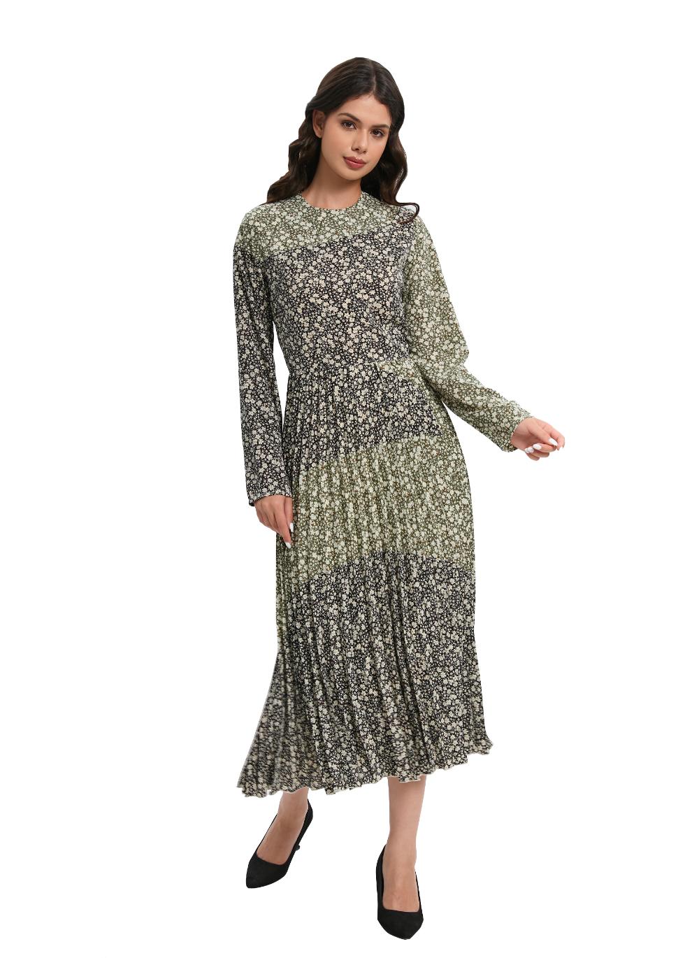 Enchanted Grove Charm Midi Dress