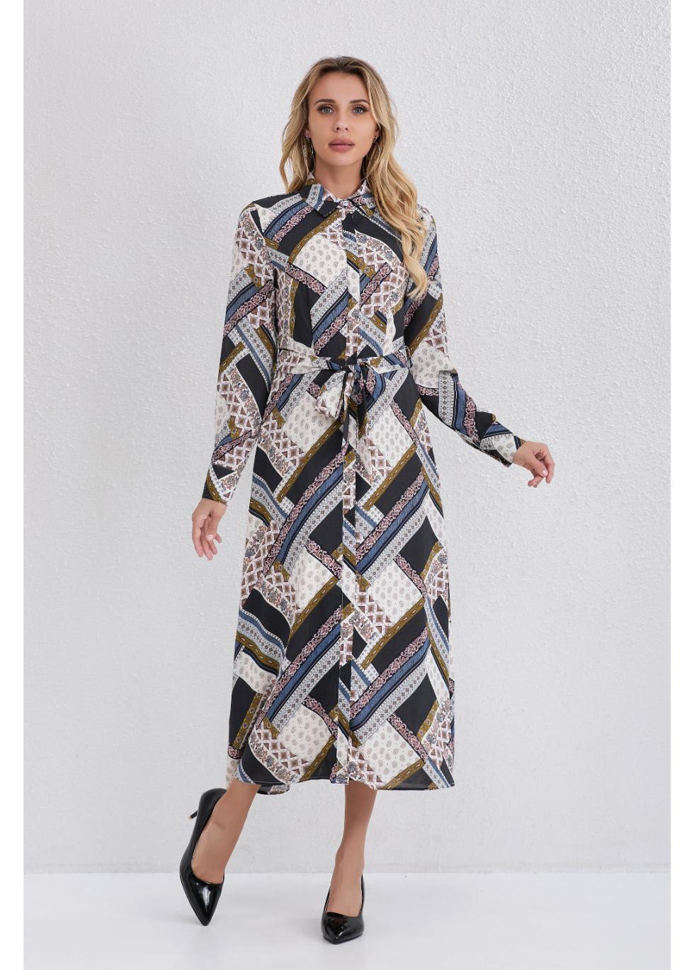 allure midi dress Abstract Allure Midi Dress