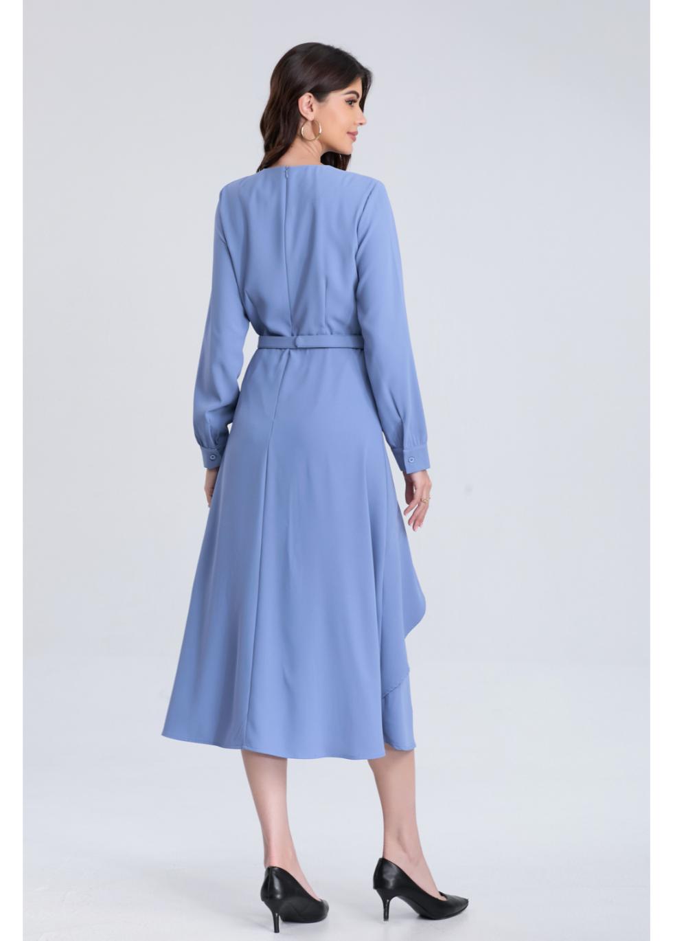 Skyline Ascent Midi Dress - MissFinchNYC