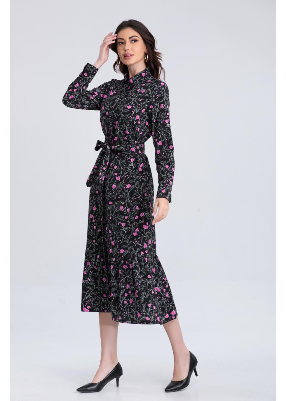 Petal Pink Midi Dress S Petal Pink Midi Dress S