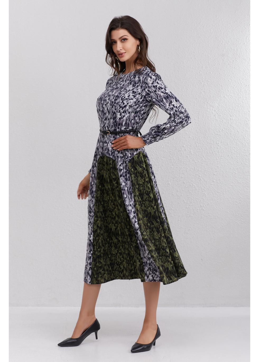 Mossy Meadow Midi Dress - MissFinchNYC