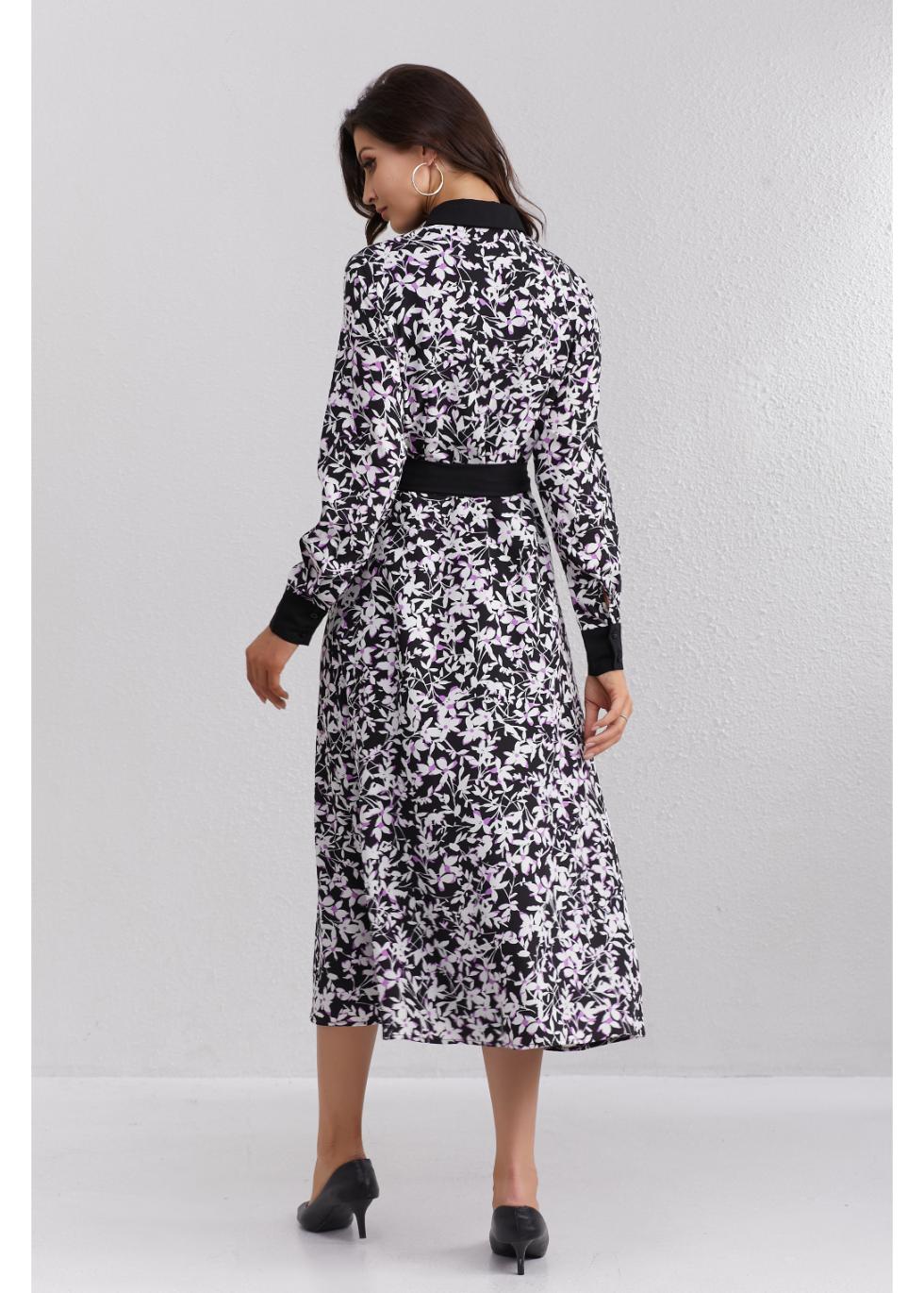 Twilight Flora Midi Dress - MissFinchNYC