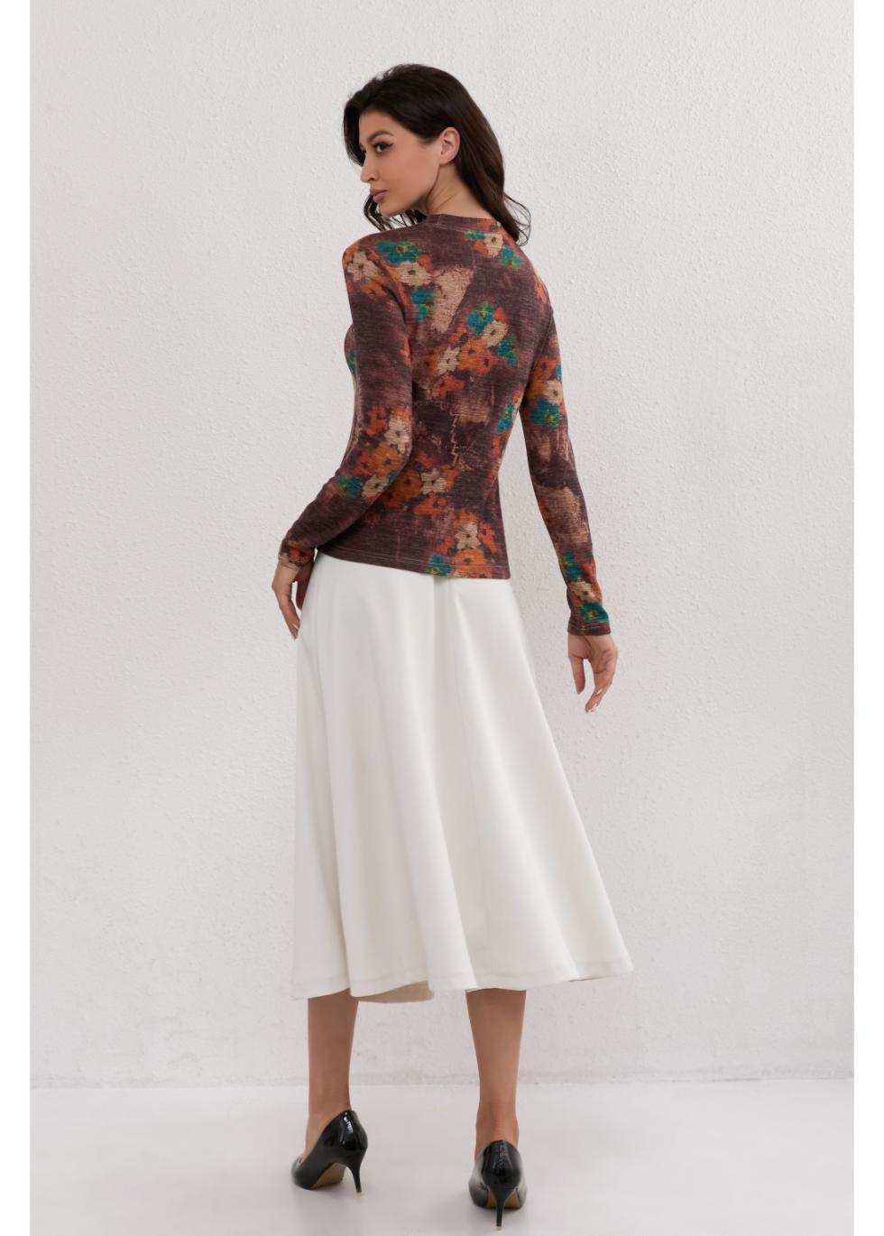 Autumn Meadow Stretch Top - MissFinchNYC