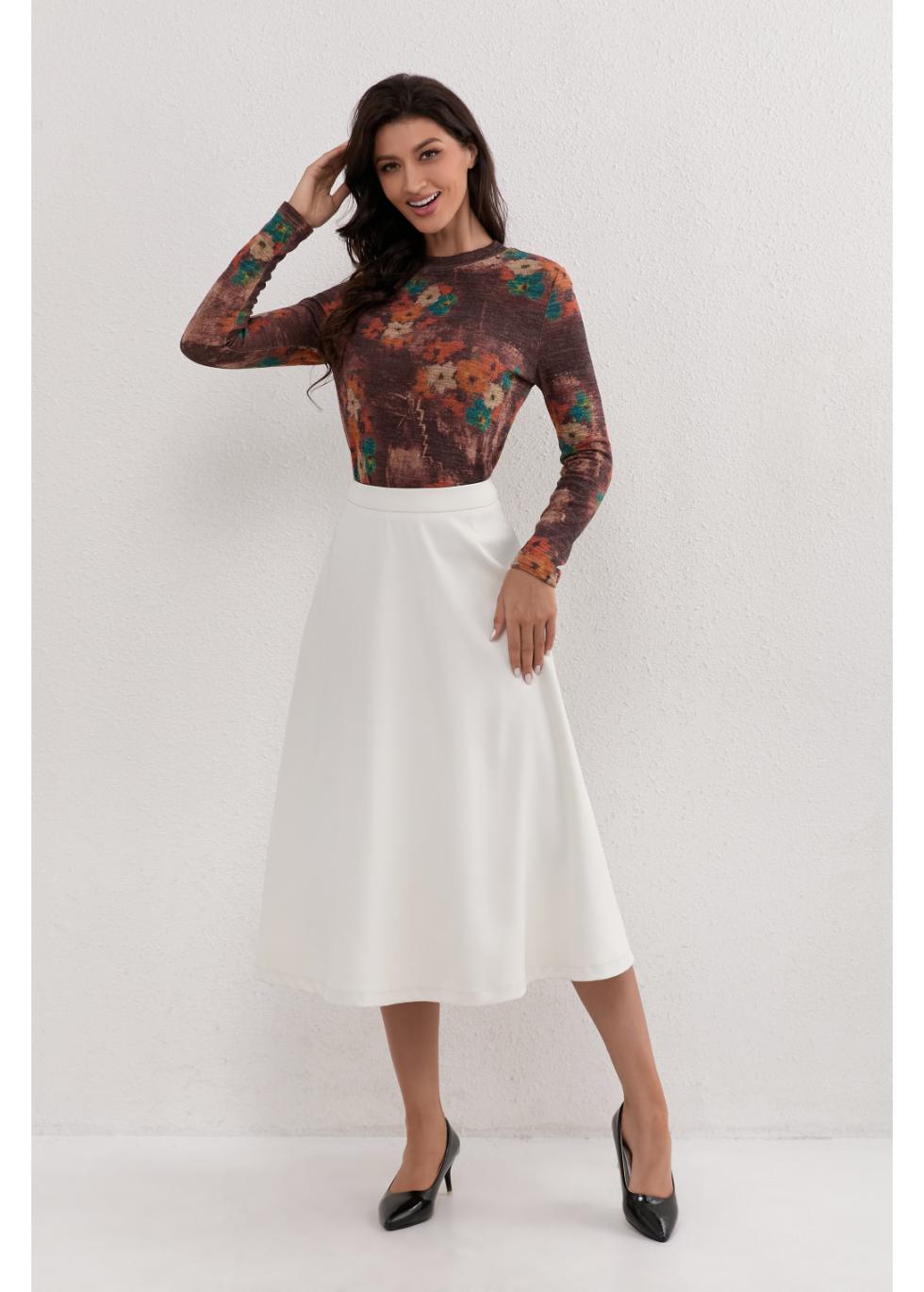 Autumn Meadow Stretch Top - MissFinchNYC