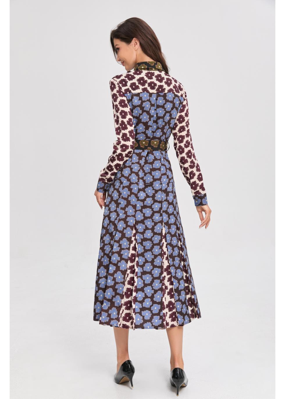 Bluewood Midi Dress - MissFinchNYC