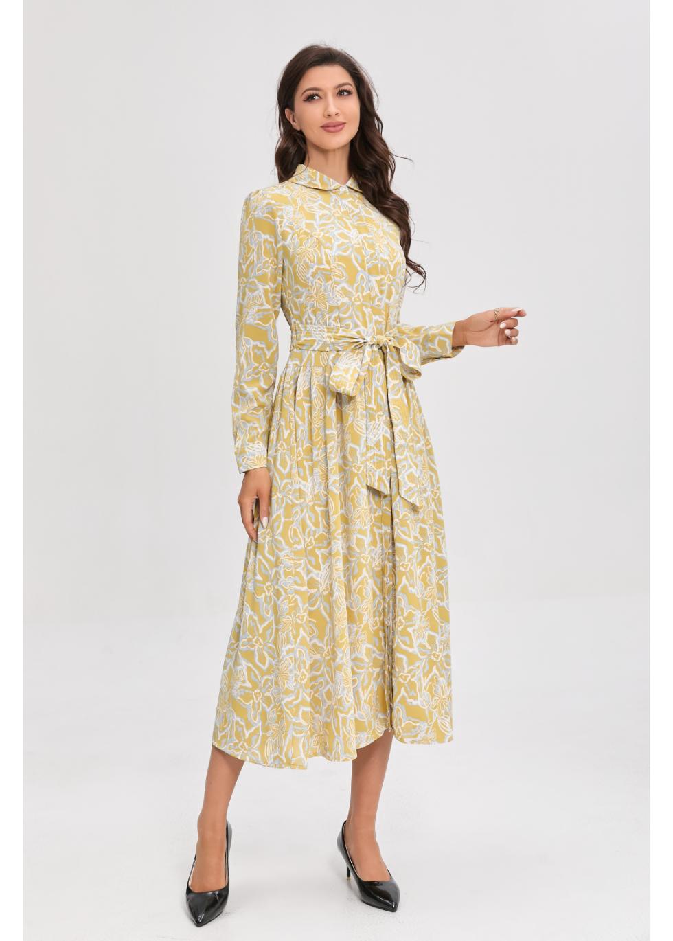 Sunbloom Midi Dress - MissFinchNYC