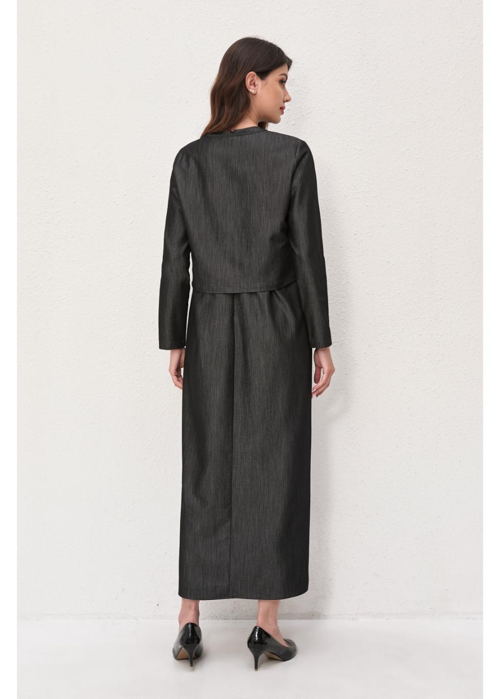 Noir Chic Two-Piece Set - MissFinchNYC