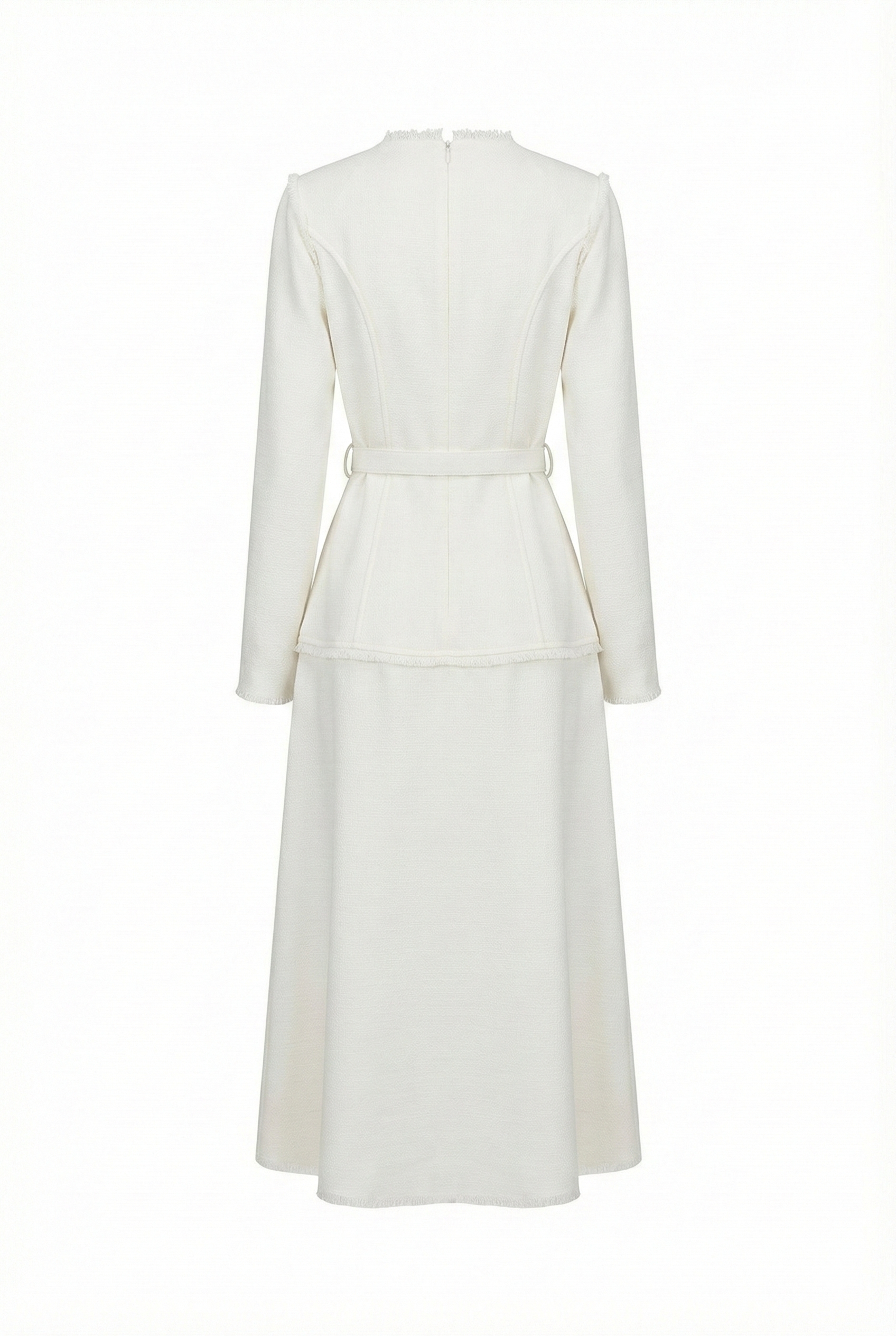 Ivory Heirloom Midi Dress - MissFinchNYC