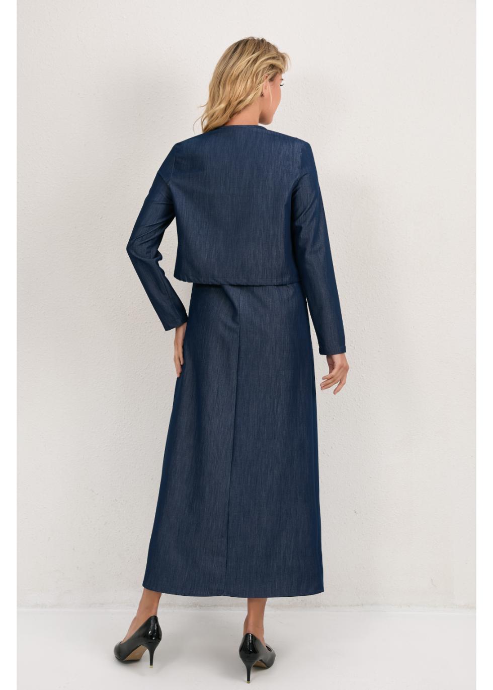 Sapphire Calm Midi Set - MissFinchNYC