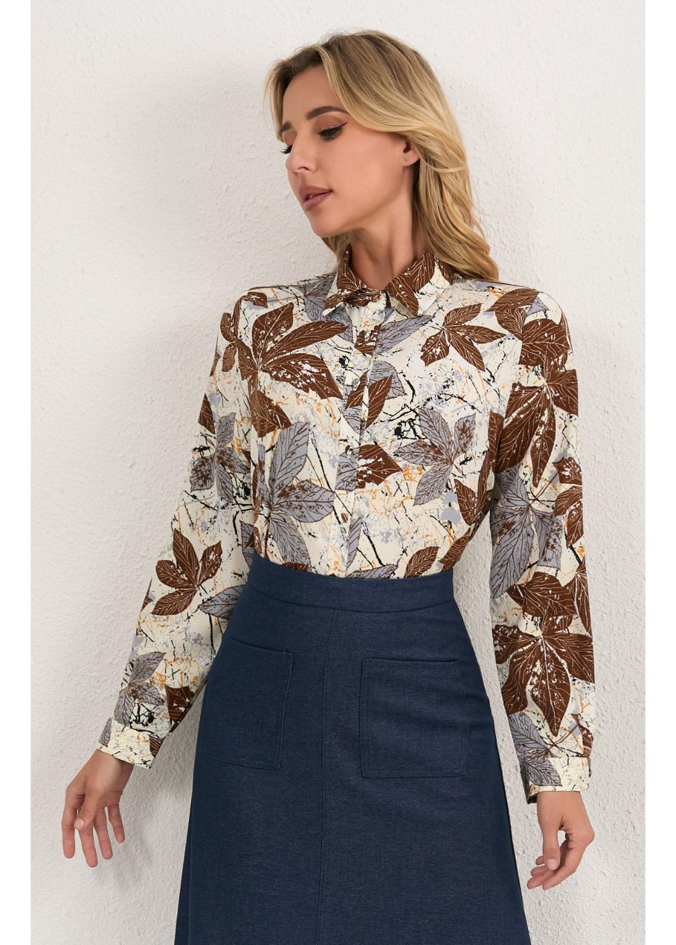 Autumn Etch Blouse - MissFinchNYC