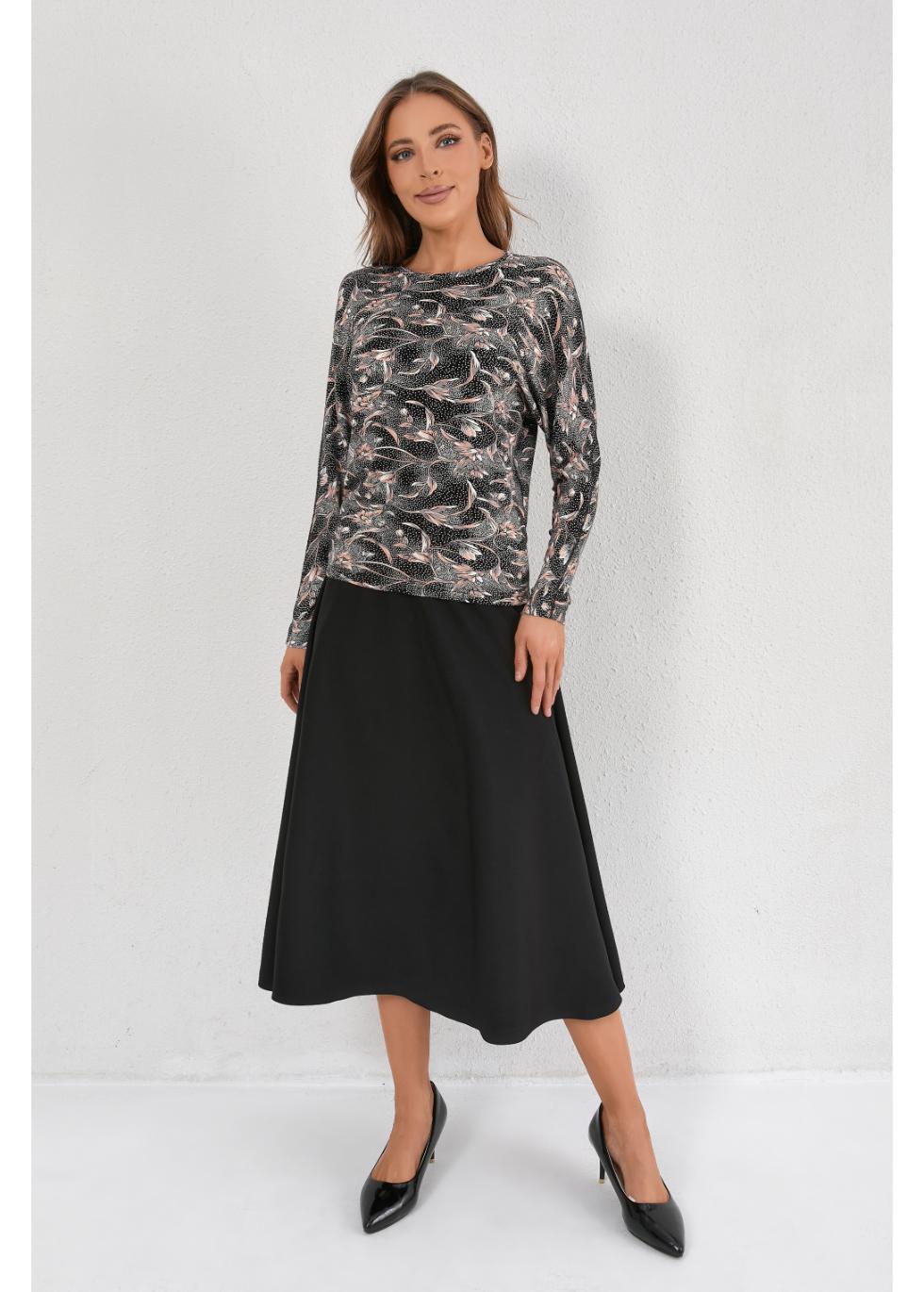 Dusky Bloom Knit Top - MissFinchNYC
