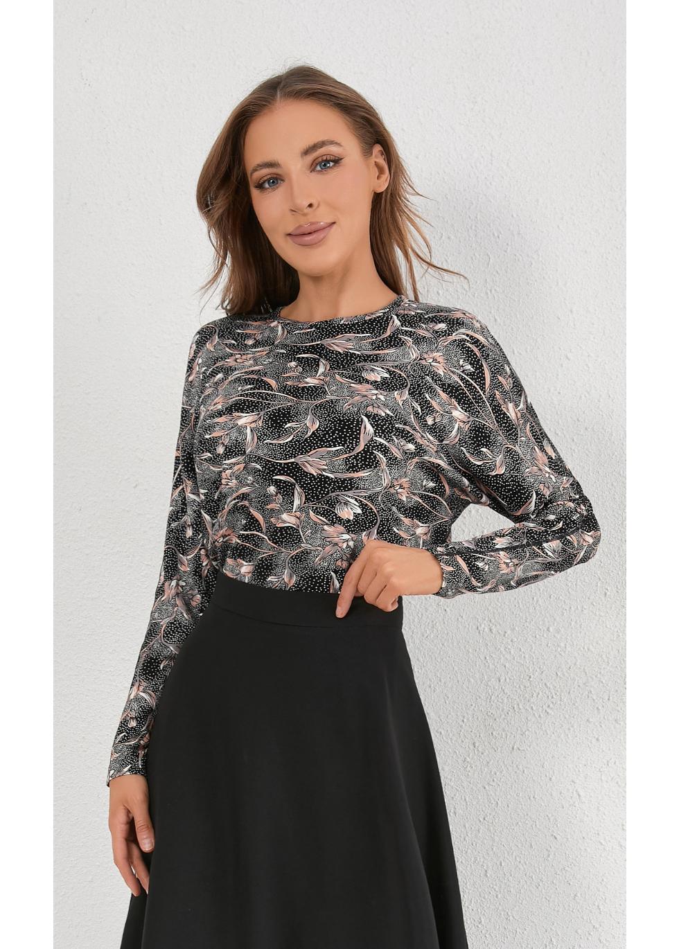 Dusky Bloom Knit Top - MissFinchNYC