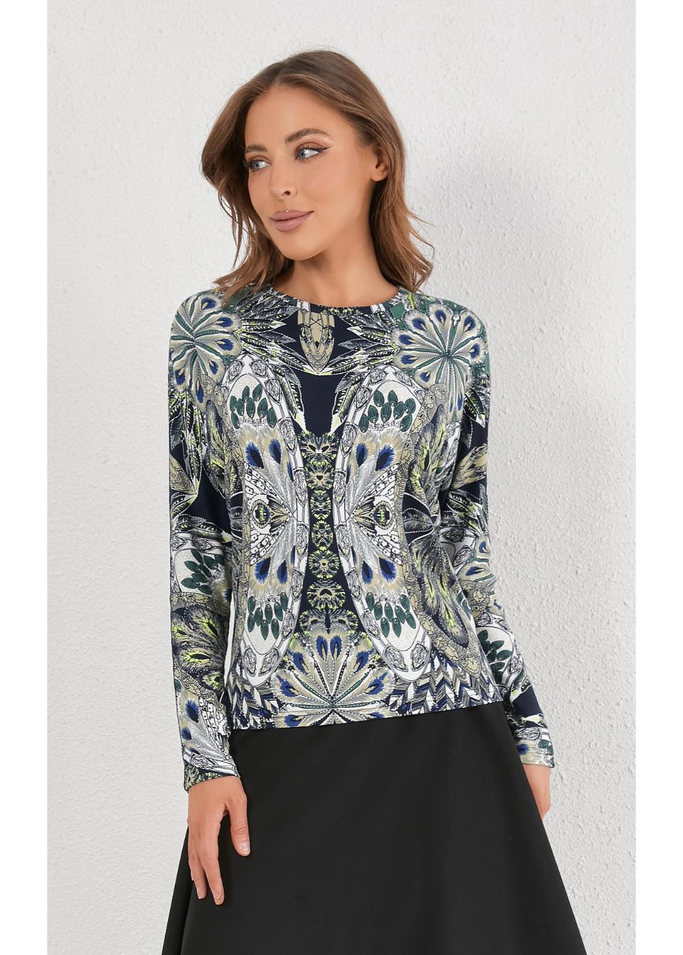 Verdant Mirage Knit Top - MissFinchNYC