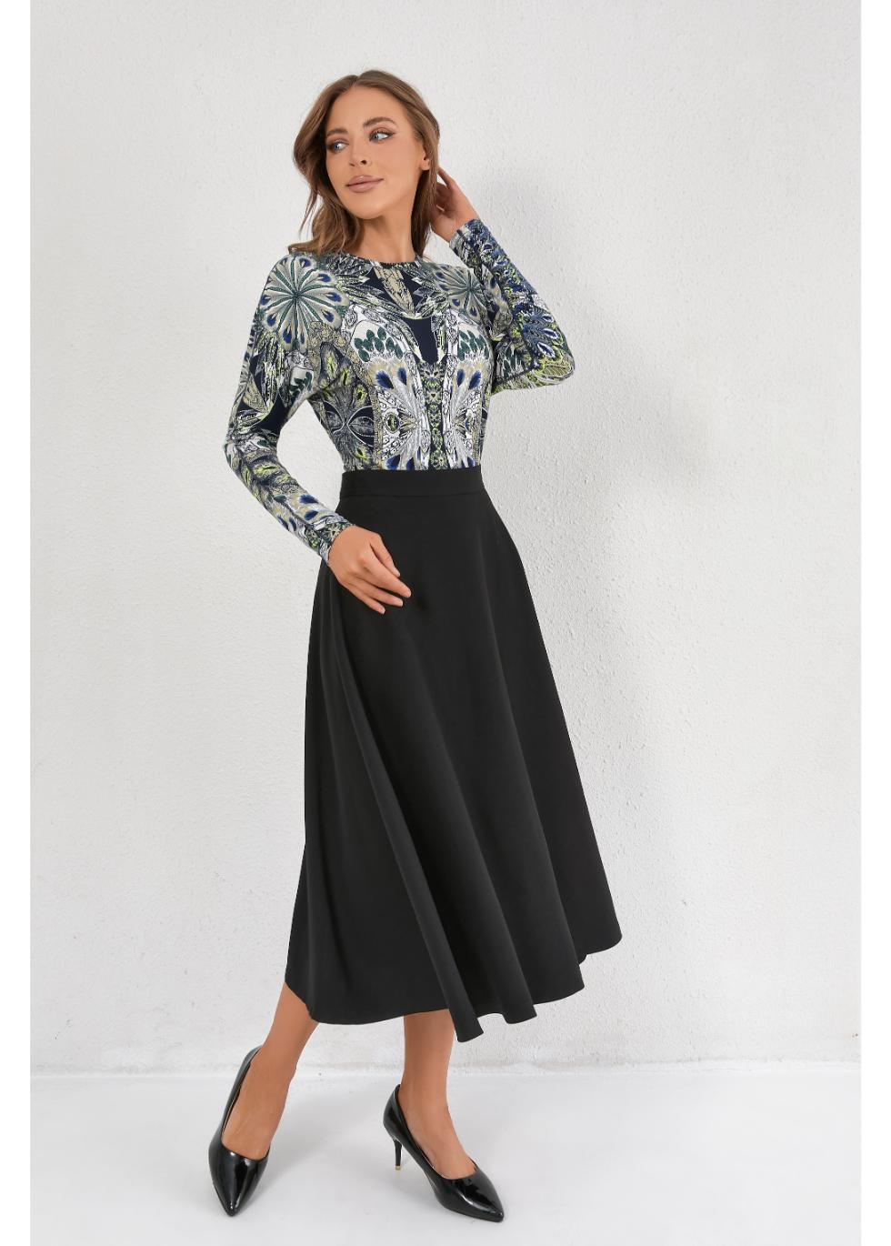 Verdant Mirage Knit Top - MissFinchNYC