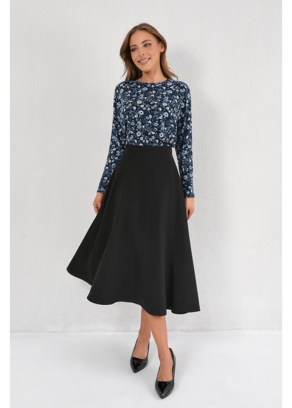 Midnight Garden Knit Top - MissFinchNYC