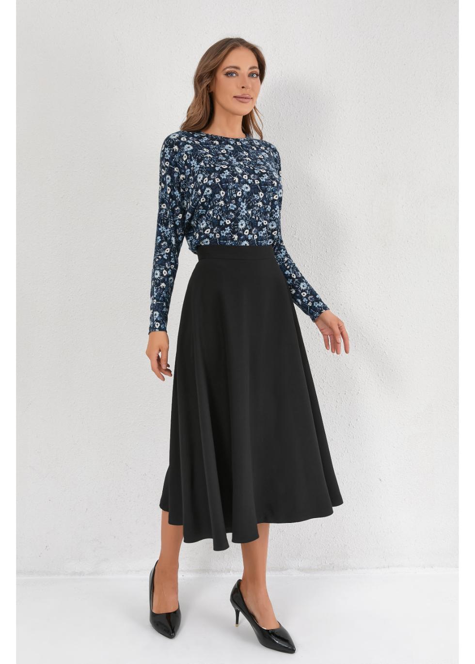 Midnight Garden Knit Top - MissFinchNYC