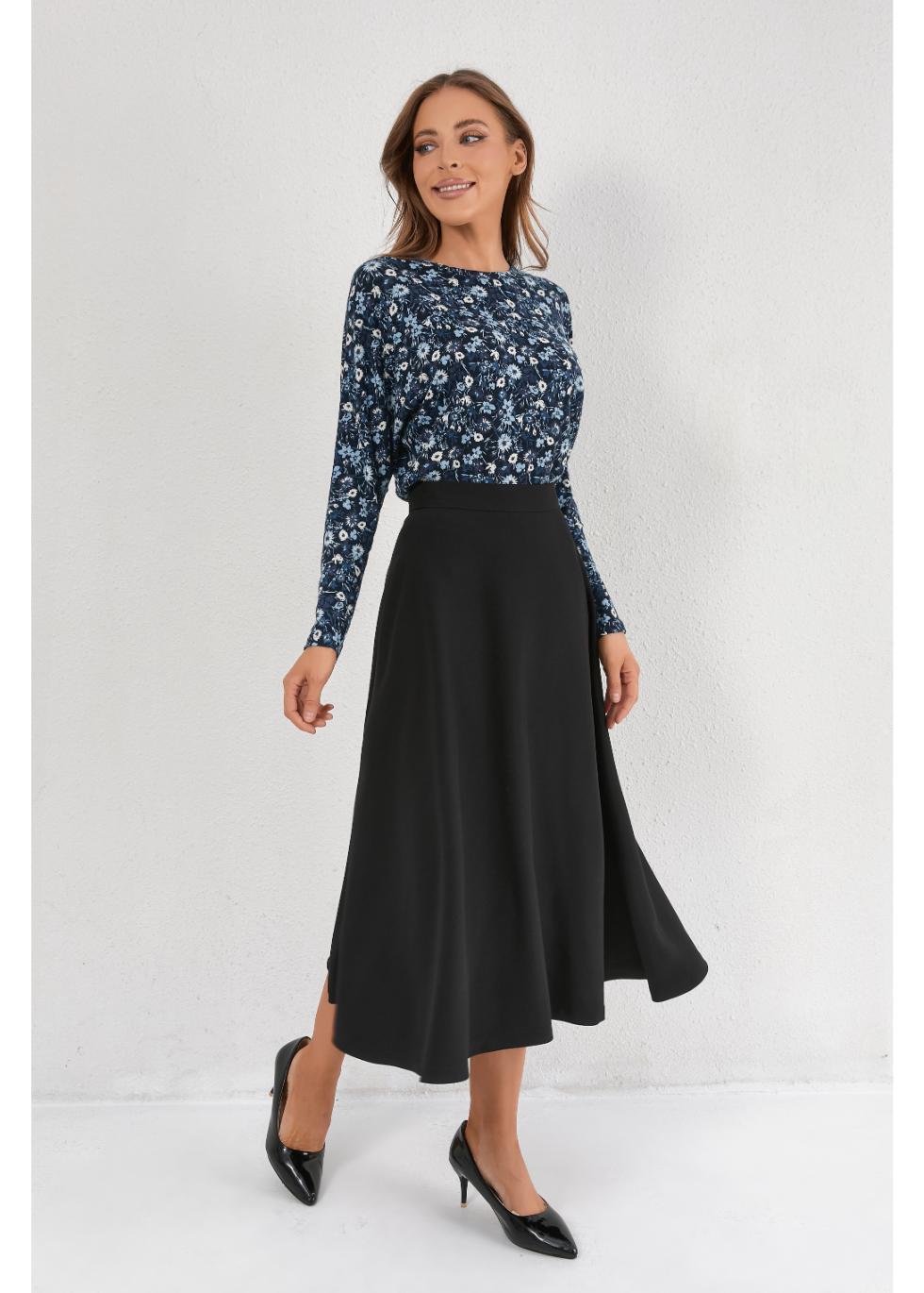 Midnight Garden Knit Top - MissFinchNYC