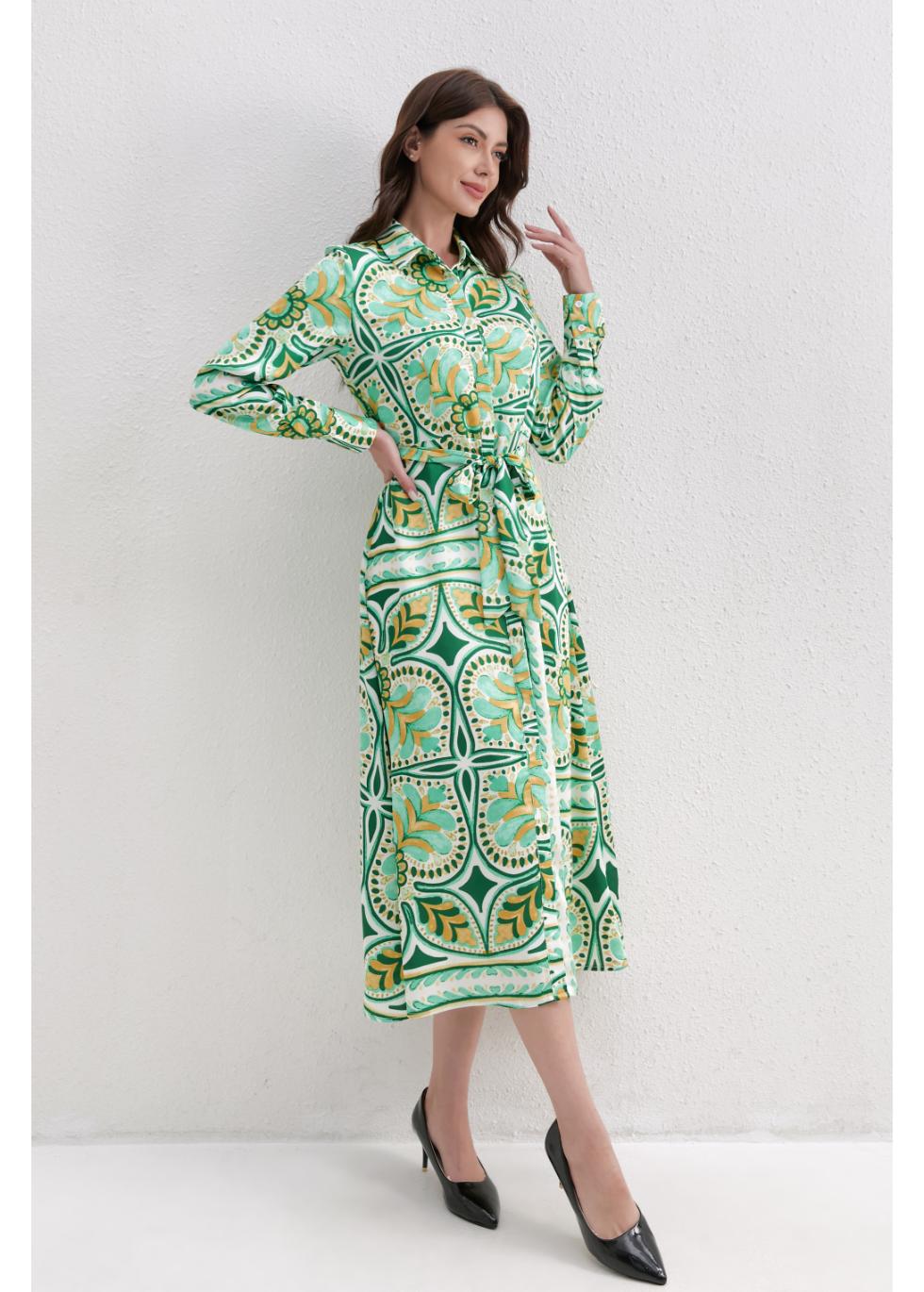 Verdant Summer Dress M