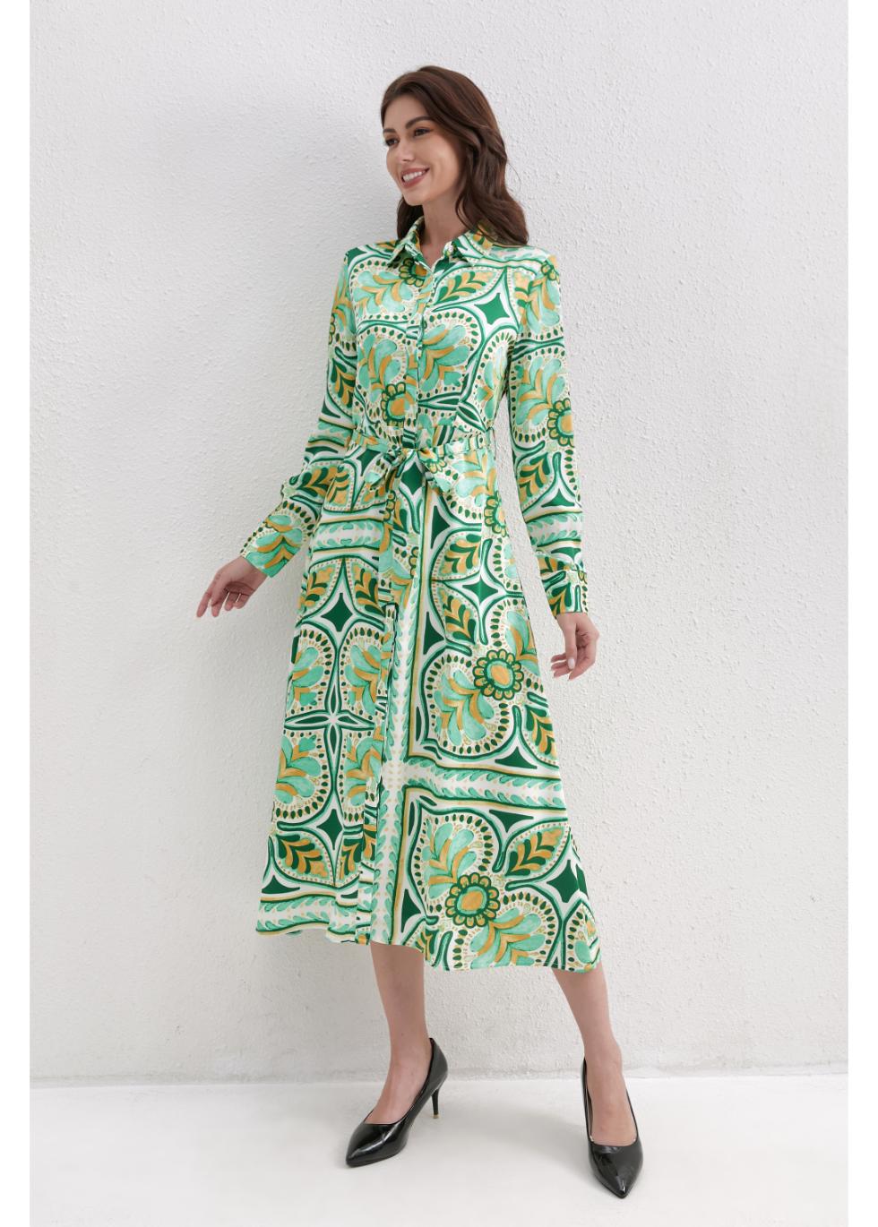 Verdant Summer Dress