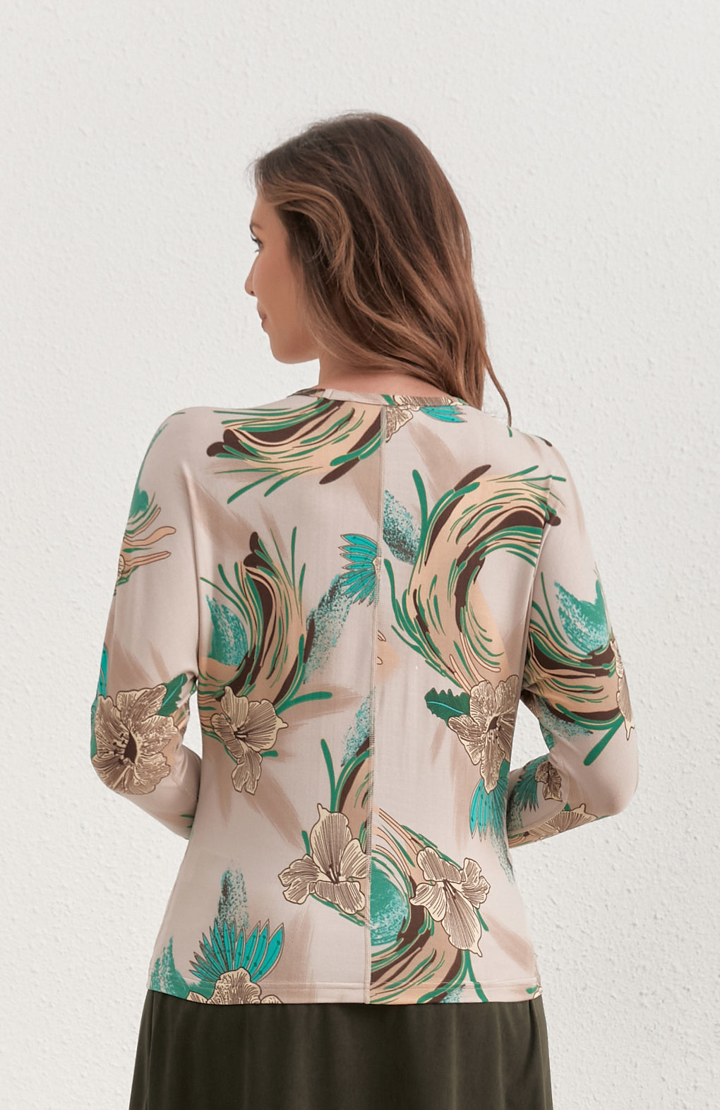 Sandstone Petal Top - MissFinchNYC