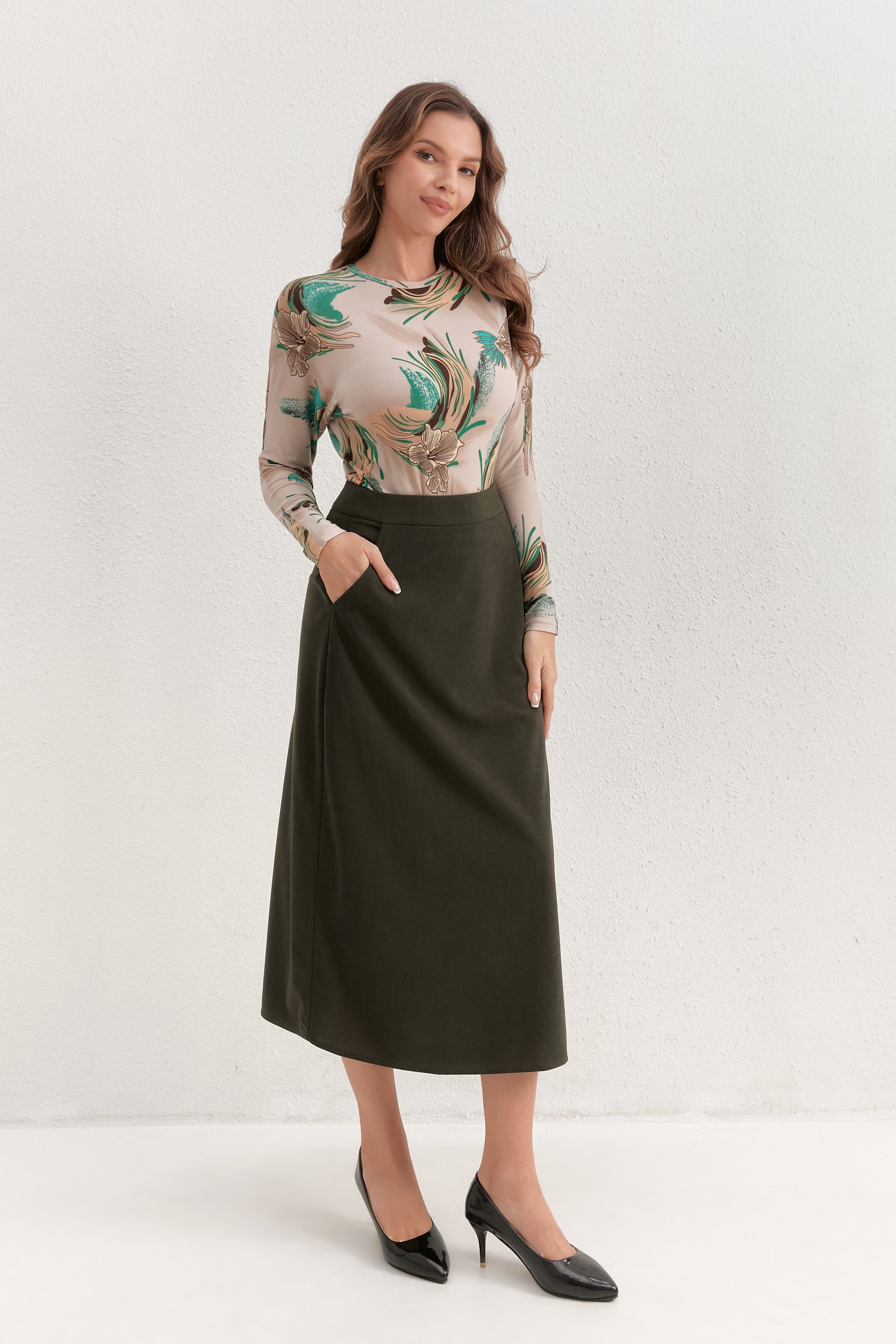 Sandstone Petal Top - MissFinchNYC