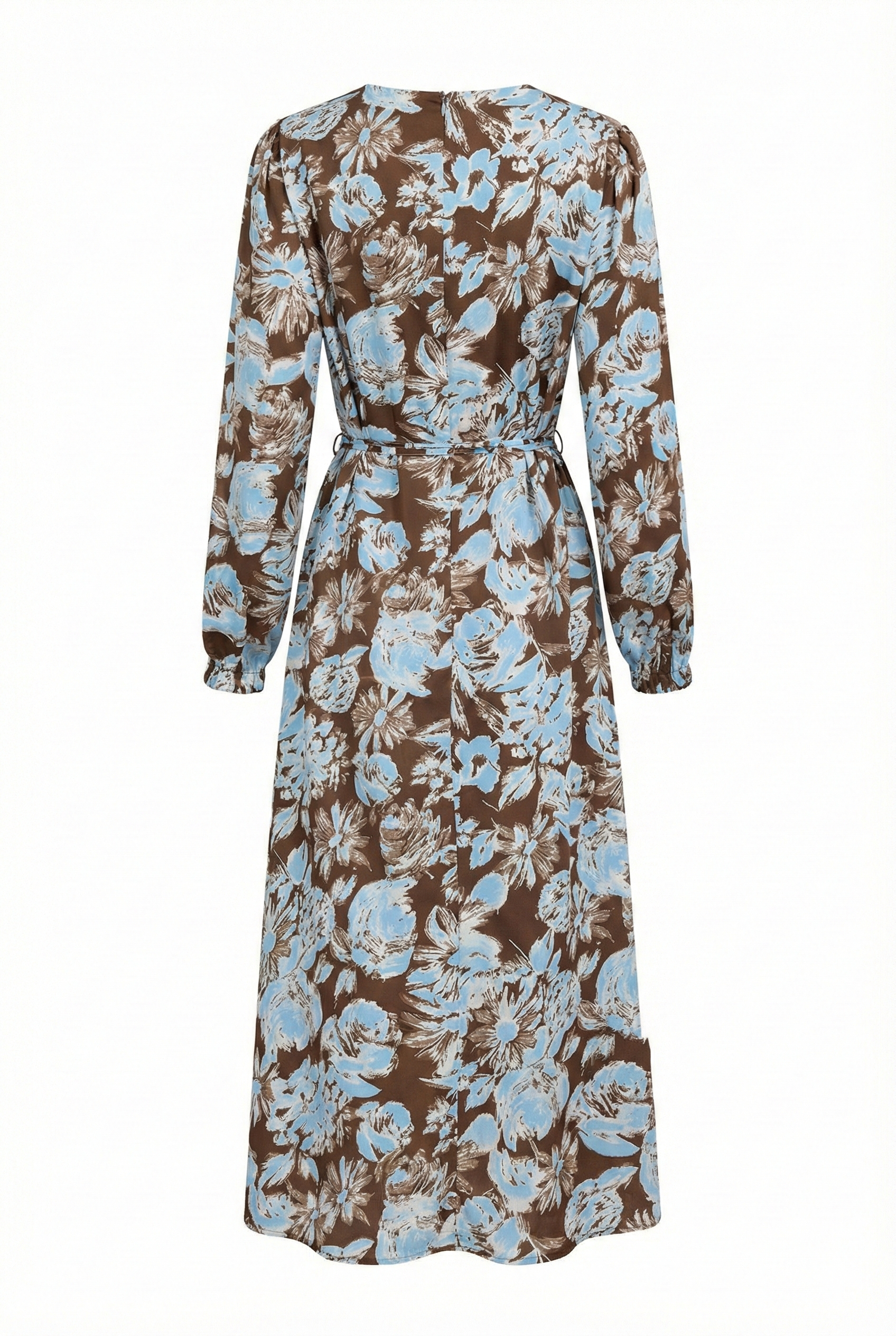 Mocha Bluebell Midi Dress