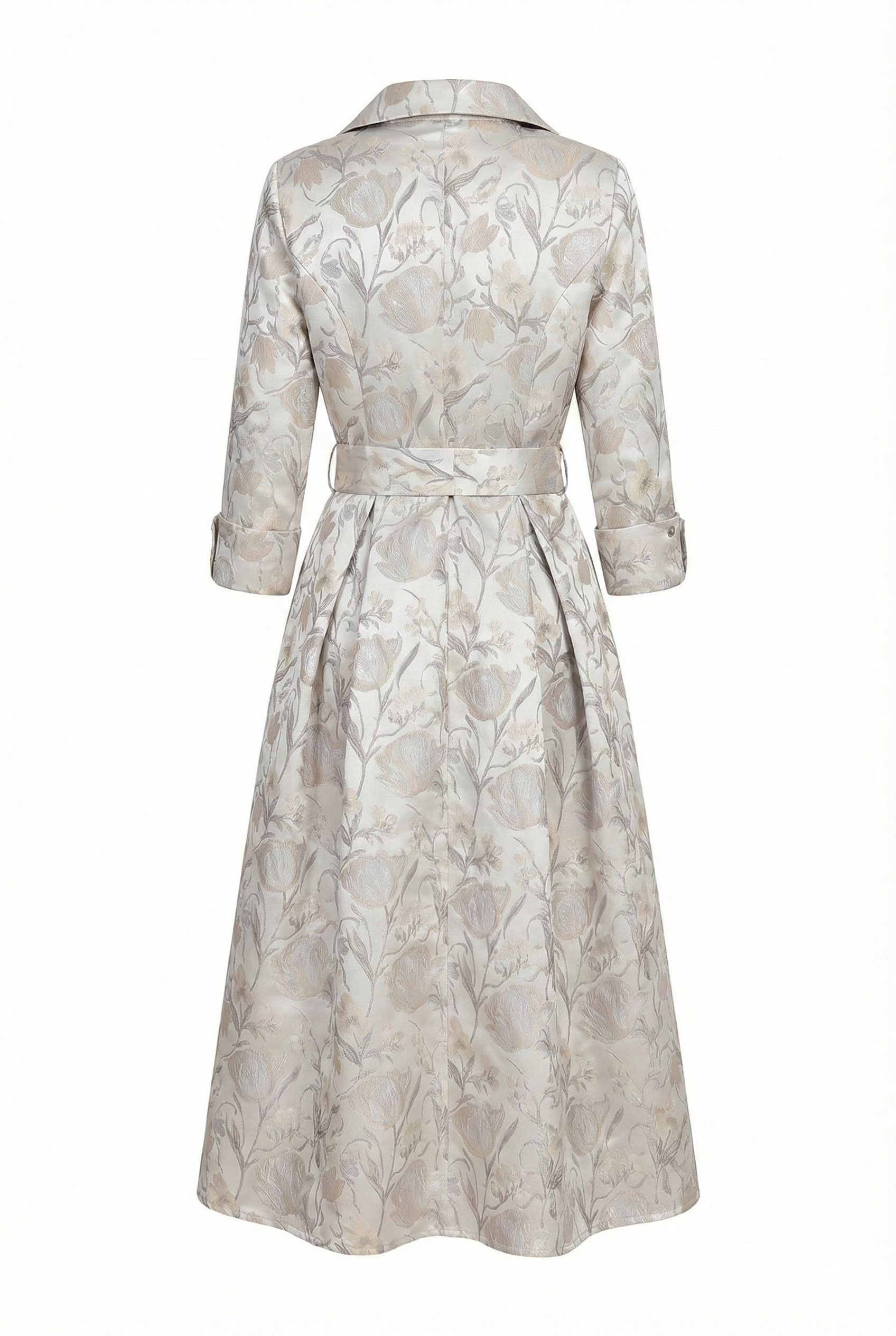 Silverleaf Bloom Midi Dress