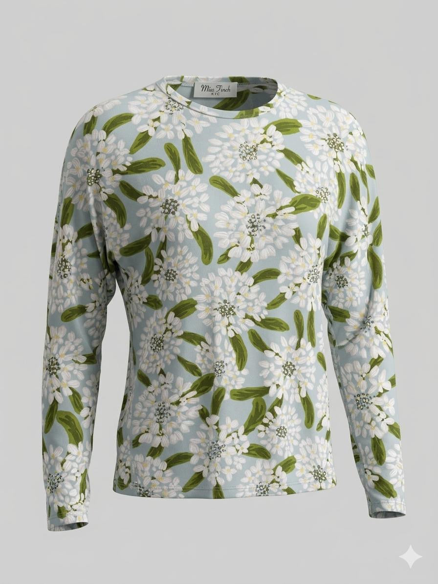Sage Blossom or Soft Blue/White Floral