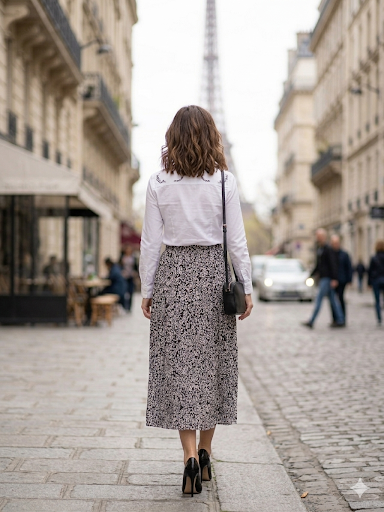 The Parisian Promenade Skirt