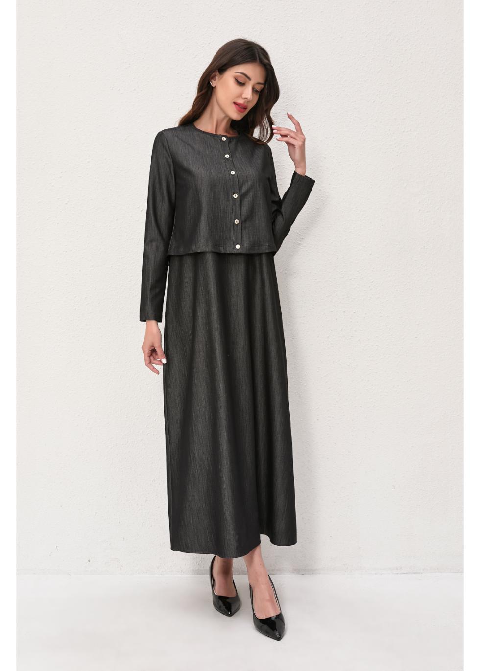 Noir Chic Two-Piece Set - MissFinchNYC