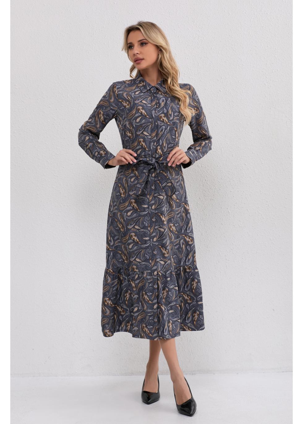 Paisley Charm Midi Dress M