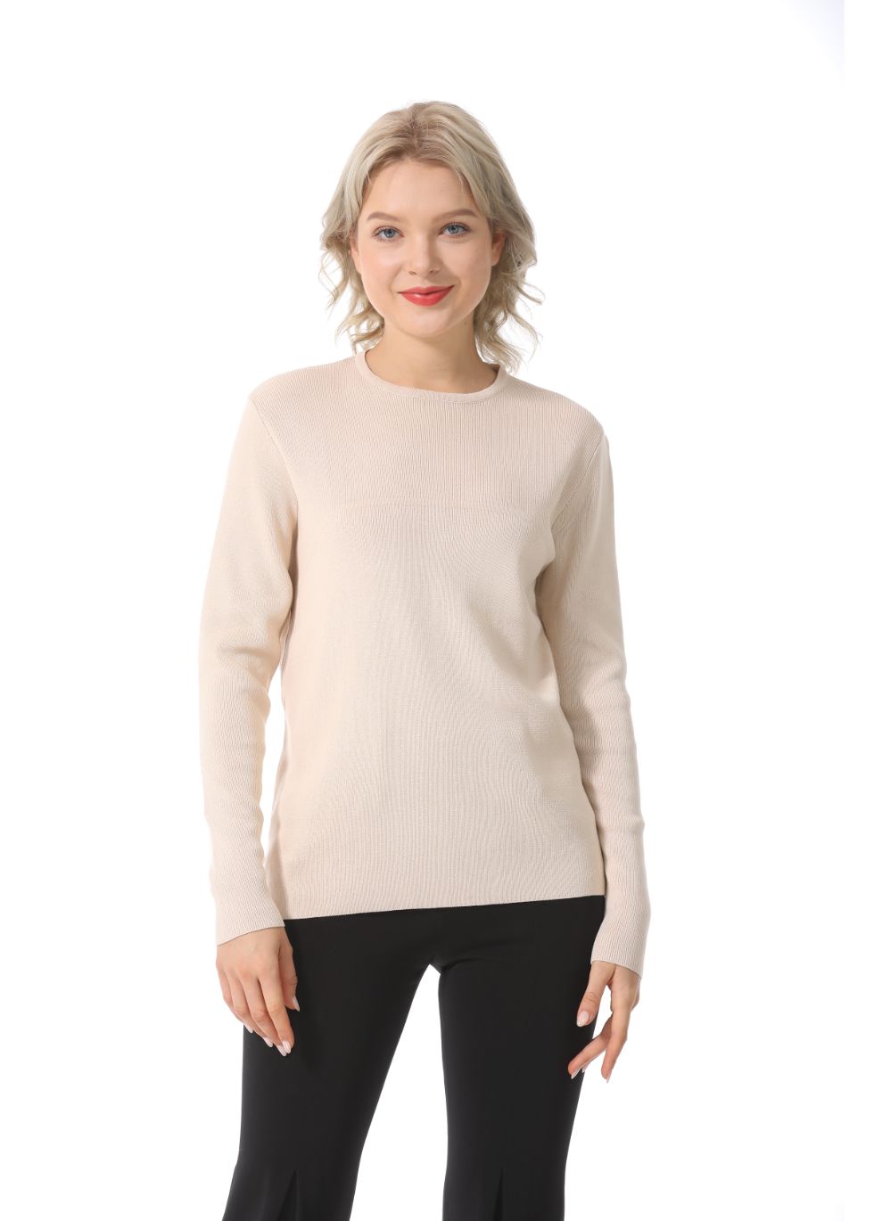 Essential Long Sleeve Sweater - MissFinchNYC