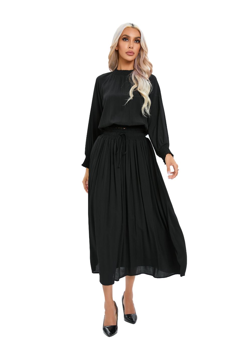 Essential Two-Piece Midi Dress Set - MissFinchNYC