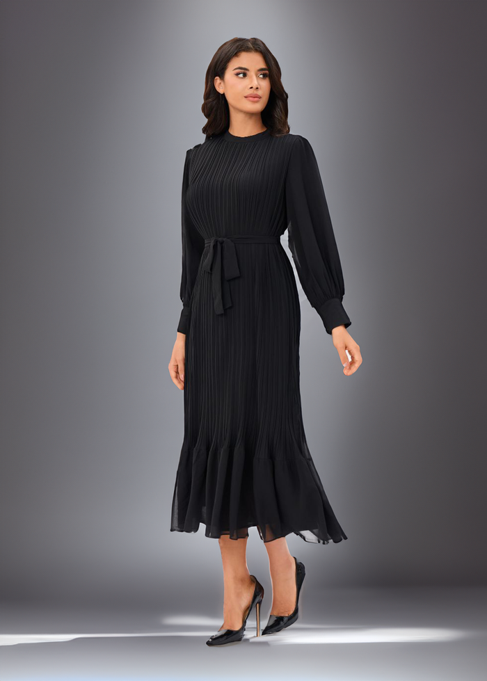 ENCHANTED ELEGANCE MIDI SKIRT