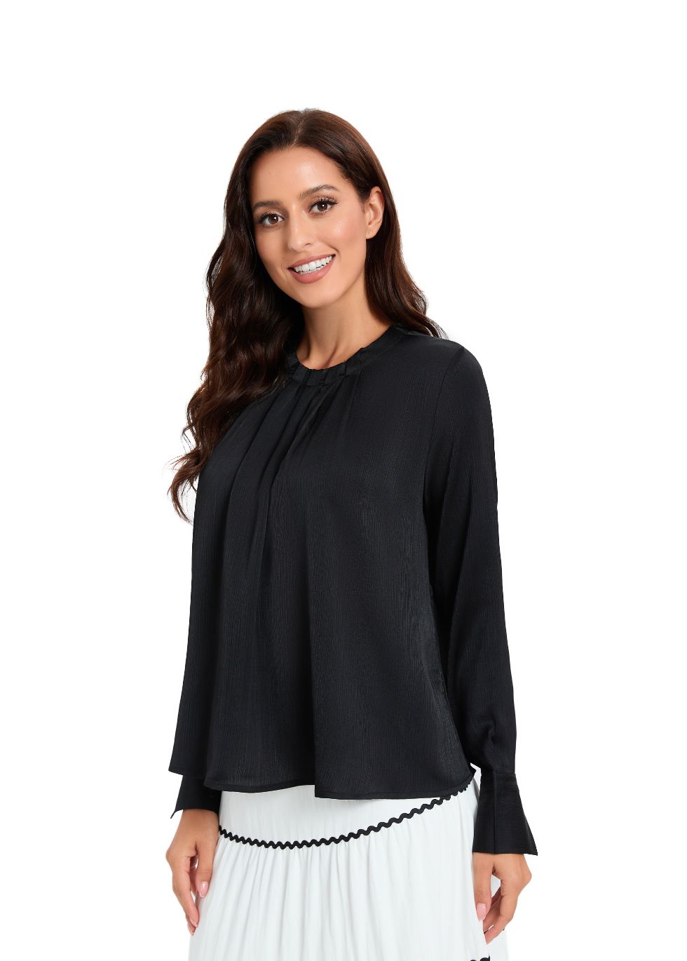 Chic Sophistication Black Top