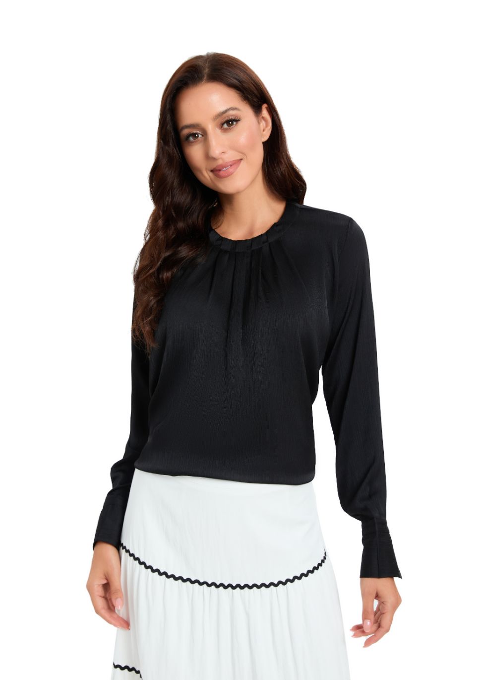Chic Sophistication Black Top