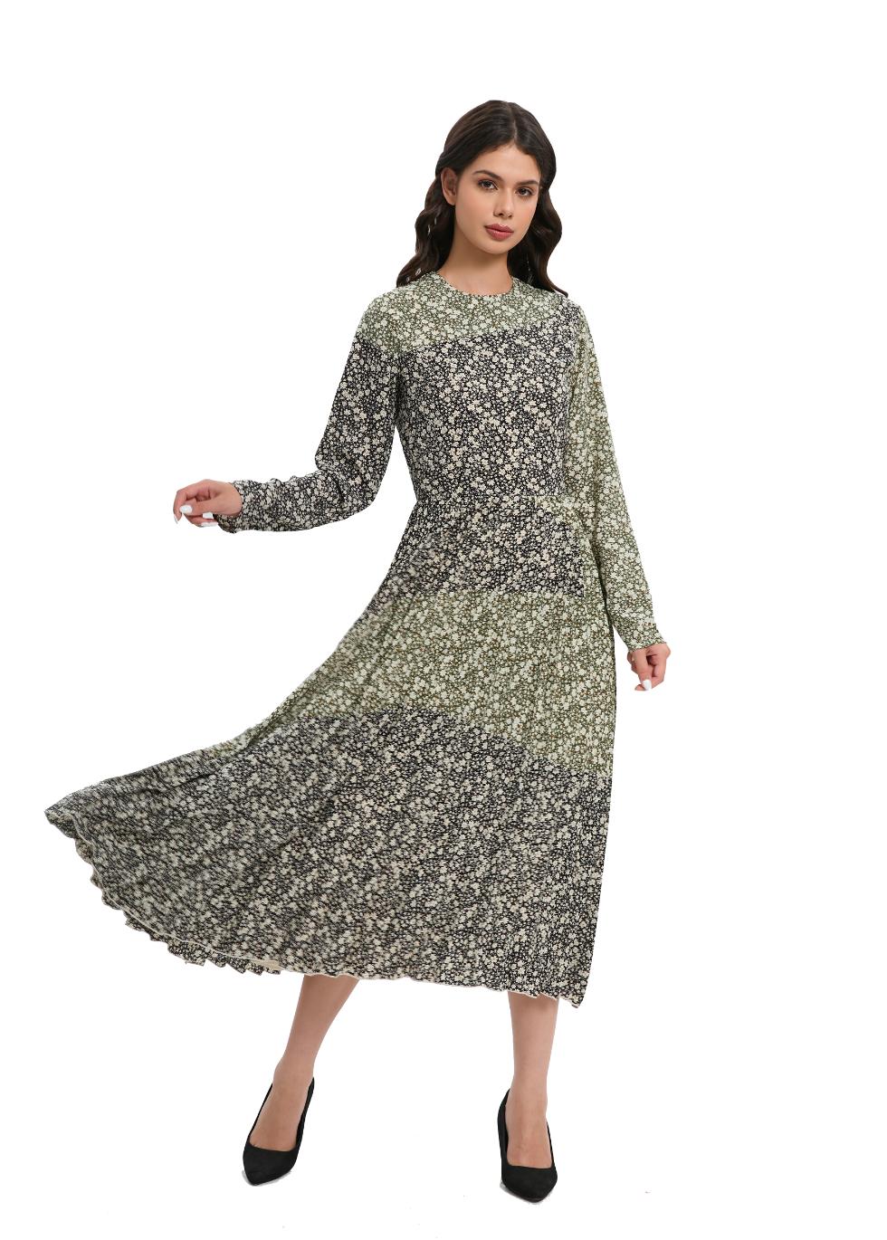 Enchanted Grove Charm Midi Dress