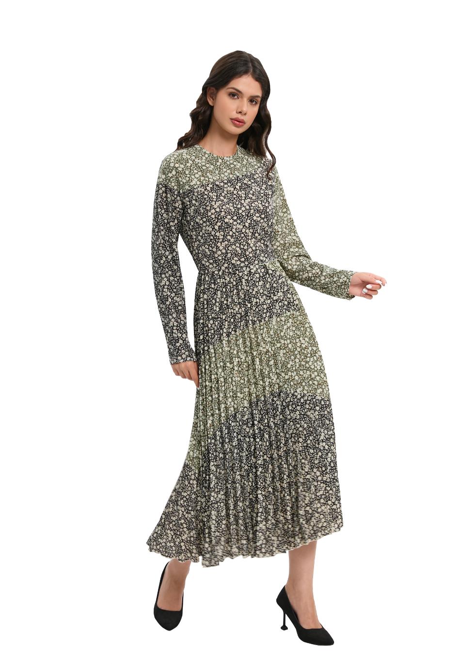 Enchanted Grove Charm Midi Dress