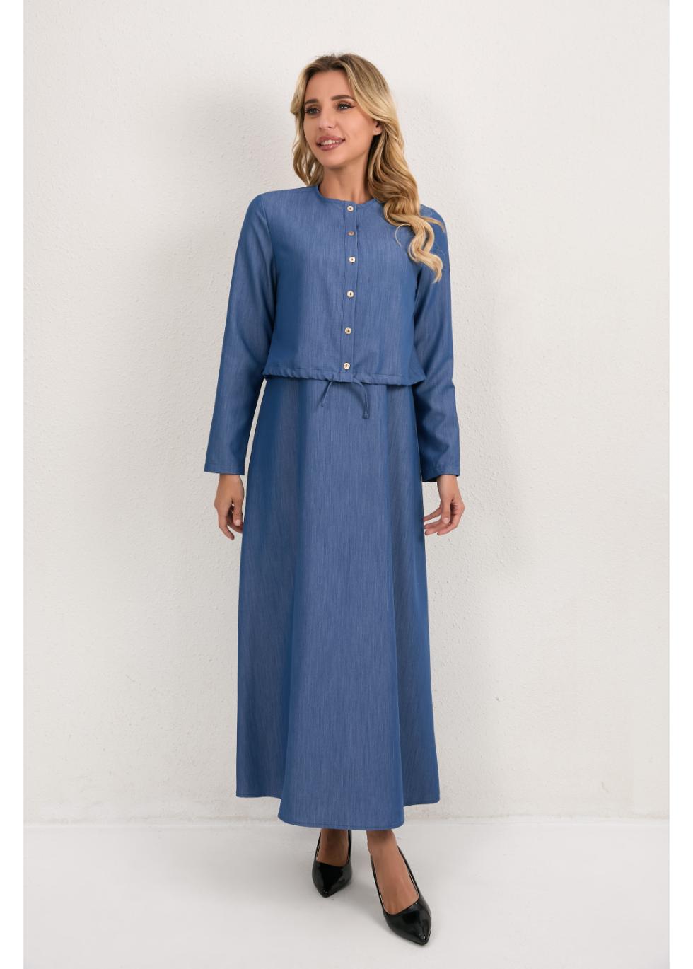Indigo Poise Midi Set